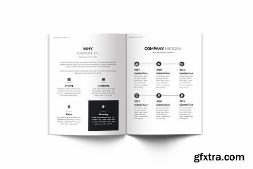 Multipurpose Corporate A4 Brochure Template