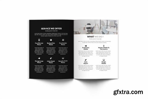 Multipurpose Corporate A4 Brochure Template