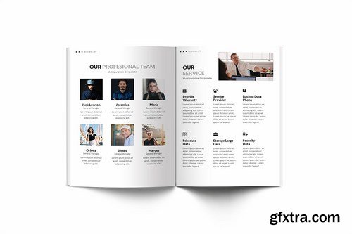 Multipurpose Corporate A4 Brochure Template