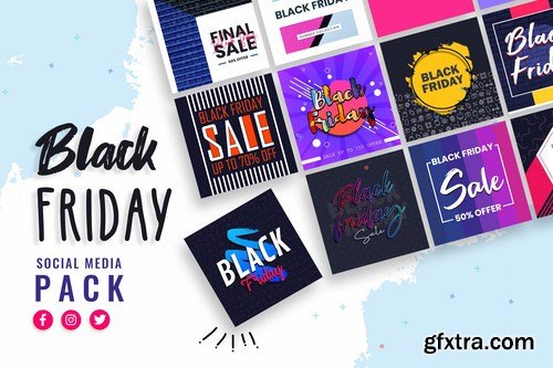 Black Friday Social Media Templates