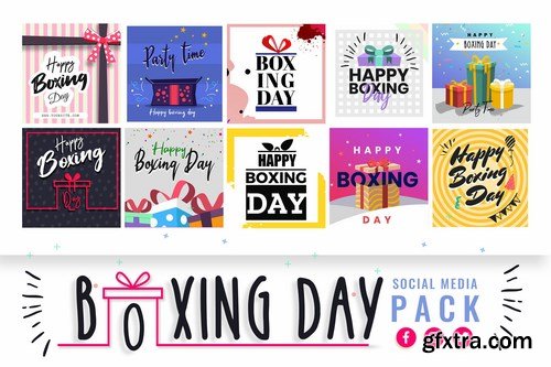 Boxing Day Social Media Templates