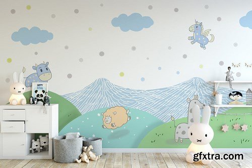 Wallpaper Animal Decorative for Kids