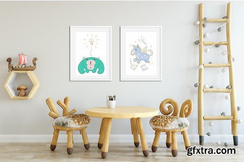 Character Animal Decorative for Kids