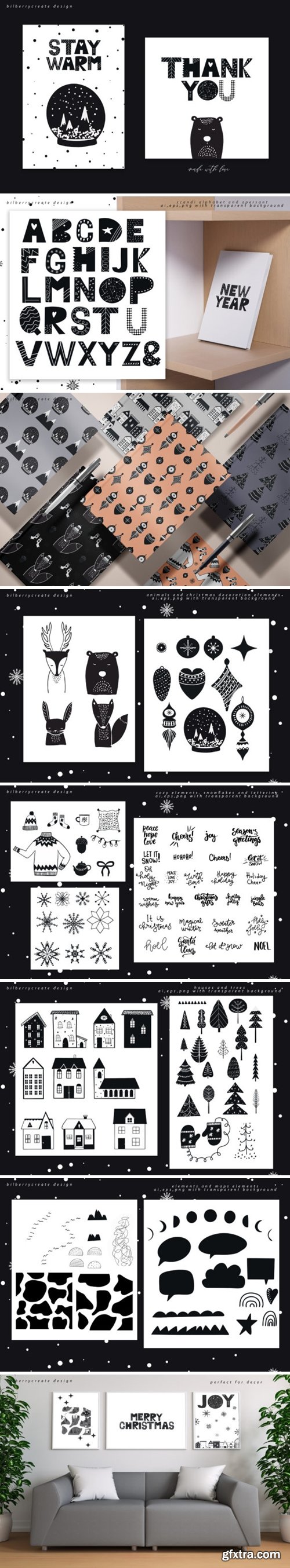 Scandinavian Christmas Collection 2084447