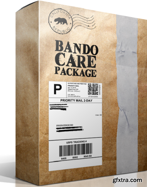 Producergrind Bando Care Package Premium Drum Kit WAV