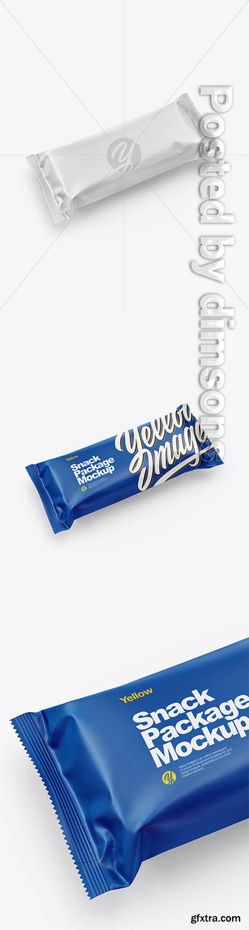 Matte Snack Bar Mockup 48768