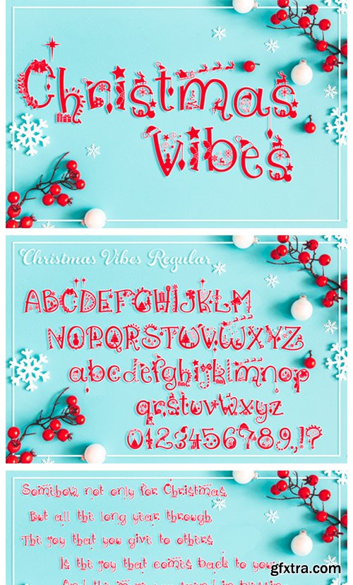 Christmas Vibes Font