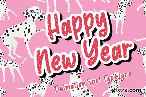 Dalmaspot Dalmatian Spot Typeface