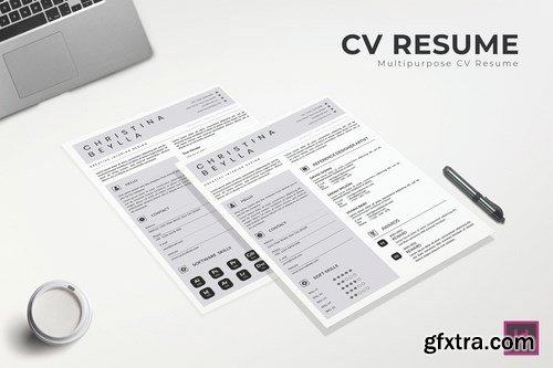 Creative Clean CV Resume Template