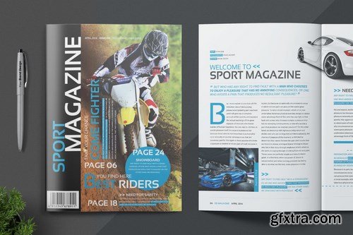 Magazine Template