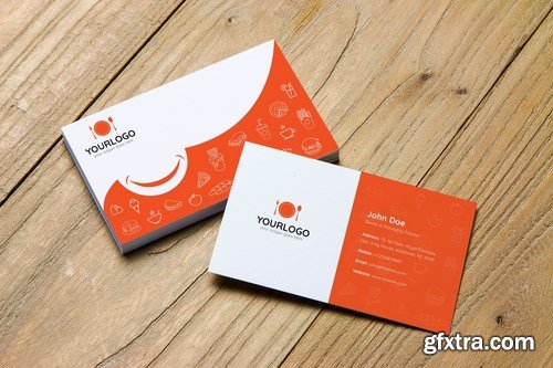 Fast Food Business Card Template