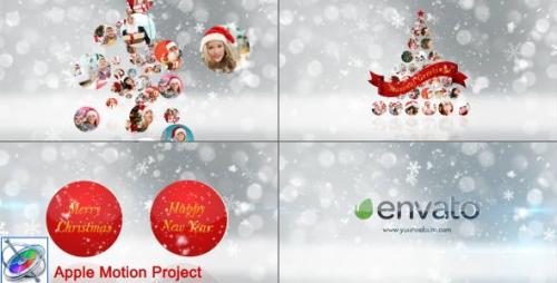 Videohive - Christmas Wishes Opener Multi Video Image - Apple Motion