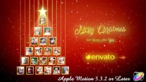 Videohive - Christmas Tree Photos Opener - Apple Motion