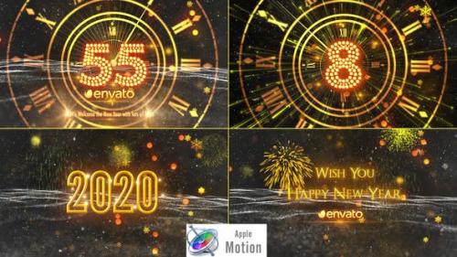 Videohive - New Year Countdown 2020 - Apple Motion