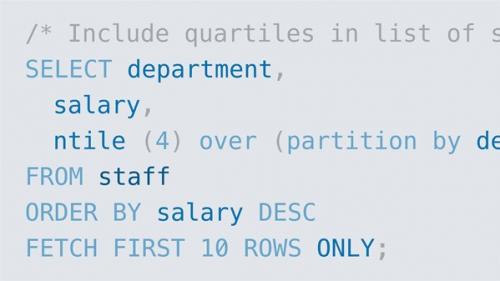 Lynda - Advanced SQL for Data Scientists - 559183