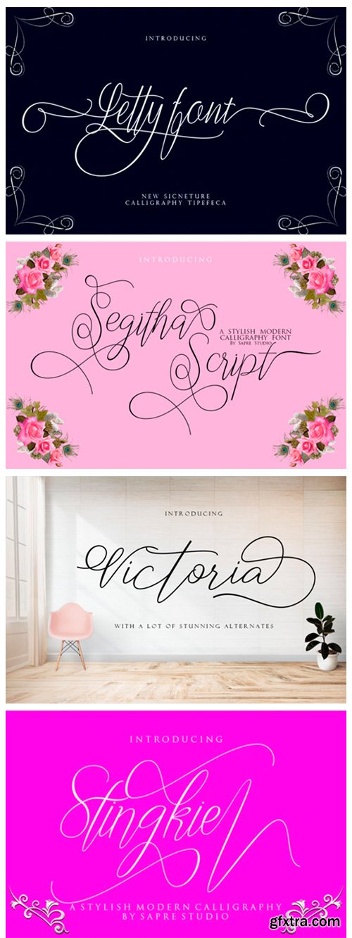 8 Enchanting Script Fonts