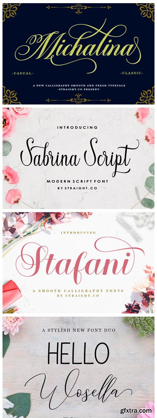 8 Elegant Script Fonts