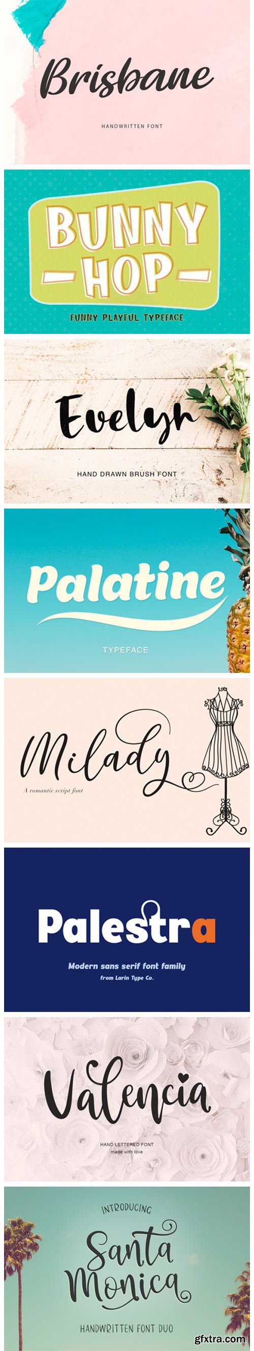 8 Charming Fonts