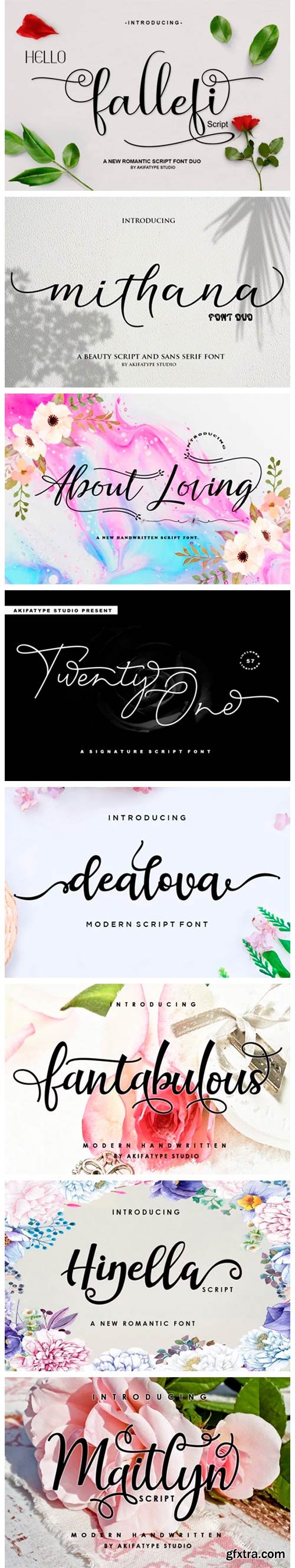 8 Swashy Script Fonts