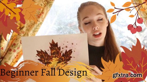 Fall Watercolor Beginner Design