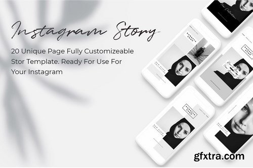 Clean Instagram Story Template