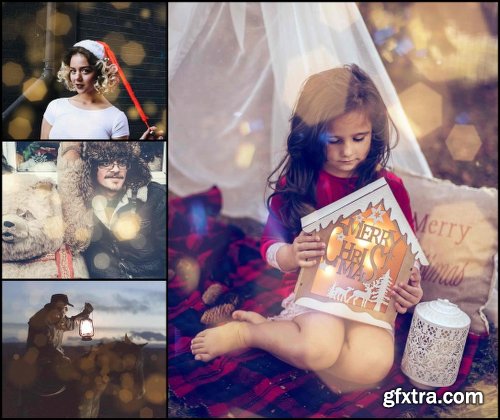 MasterBundles 2500+ Christmas &amp; Winter Overlays Bundle