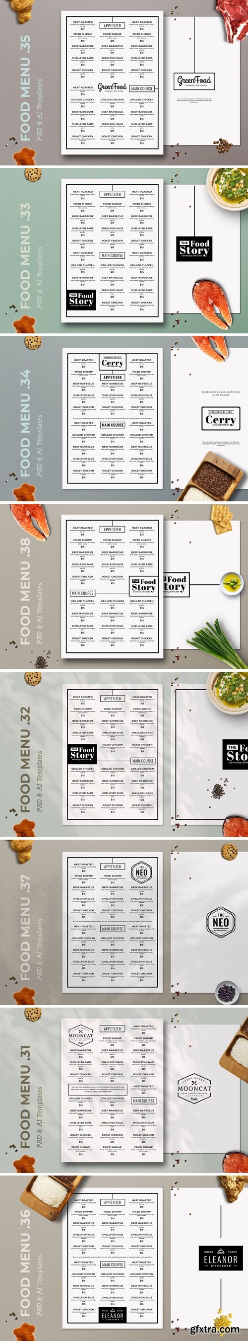 SGM - Food Menu Bundle