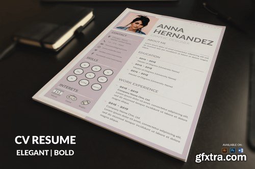 CV Resume Modern And Minimal