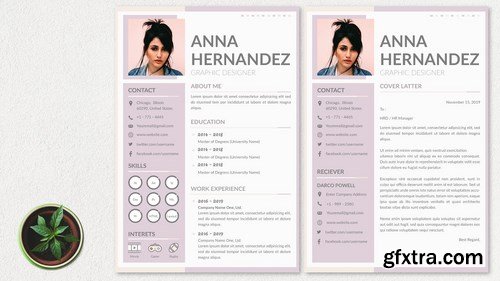 CV Resume Modern And Minimal