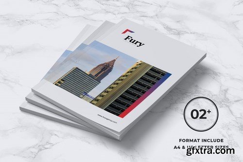 FURY Creative Agency Company Profile Brochures