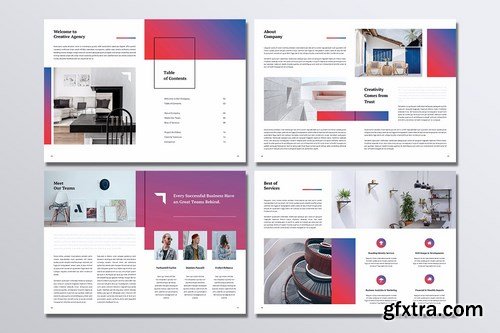 FURY Creative Agency Company Profile Brochures