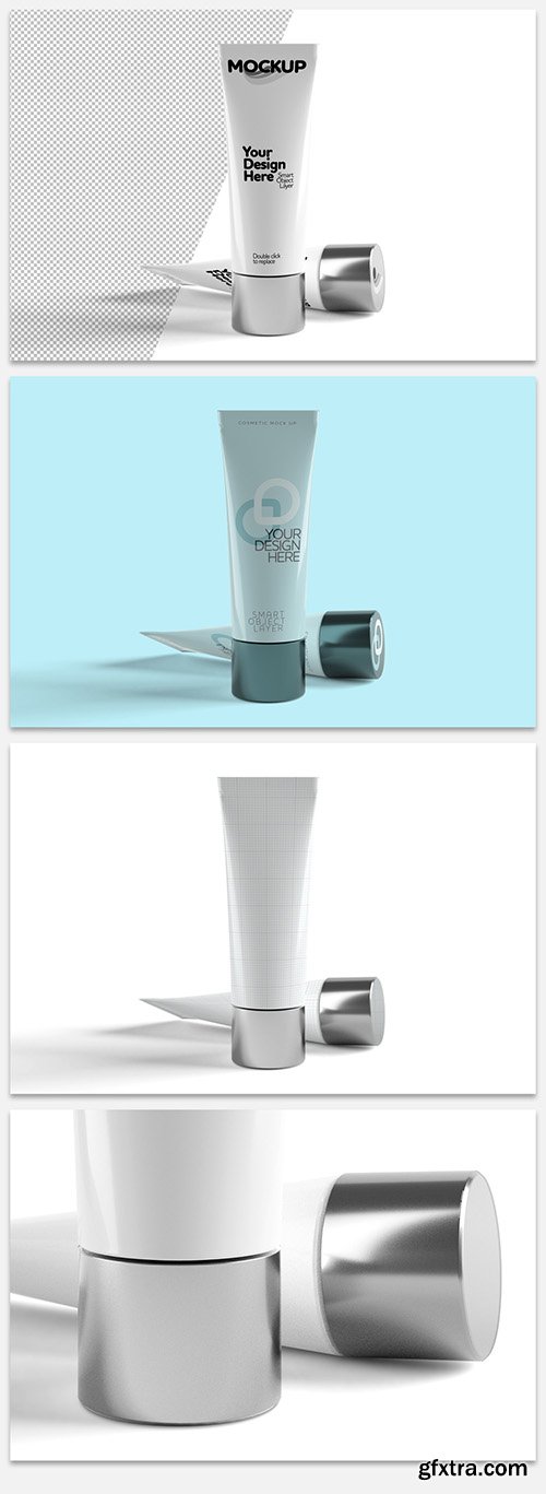 2 Cosmetic Tube Mockups 304225174