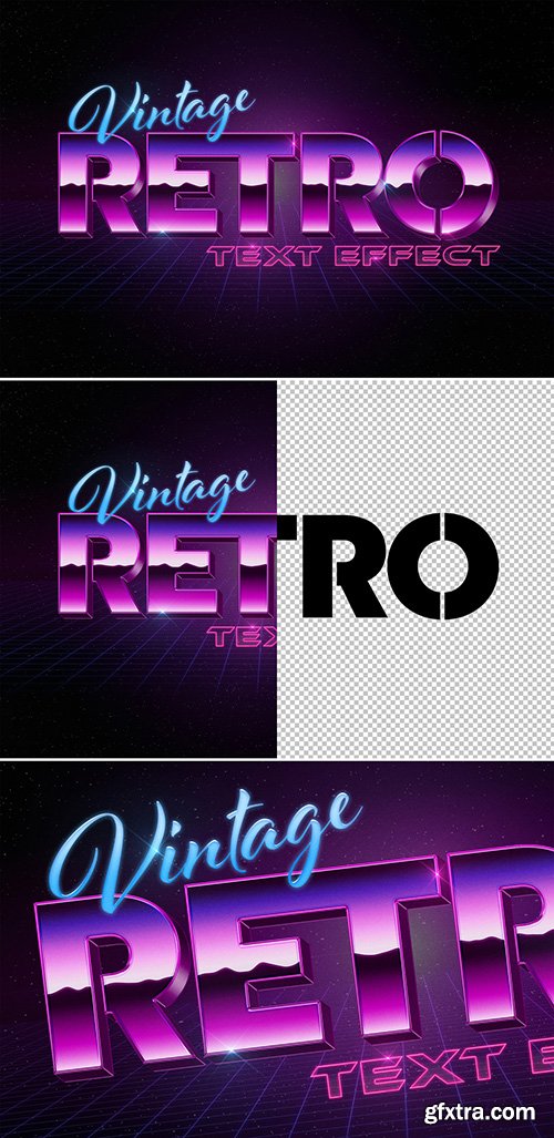 3D 80S Text Effect 304757449