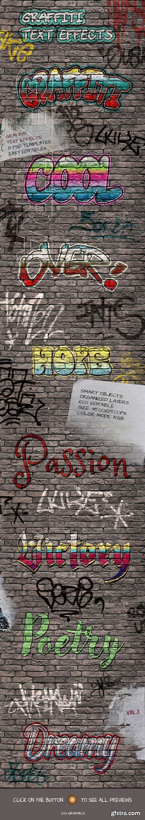 GraphicRiver - 8 Graffiti Text Effects - 8 PSD Templates Vol.1 25032455