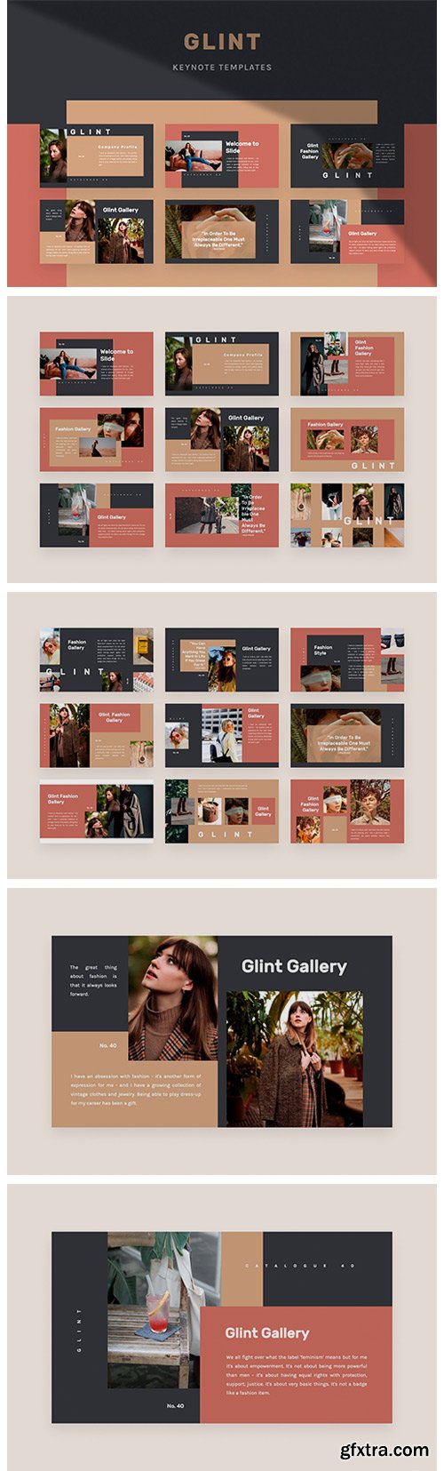 CM - Glint Creative Keynote Template 4214349