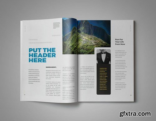 InDesign Magazine Template