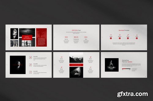 Oxygen Creative Business Powerpoint Google Slides and Keynote Templates