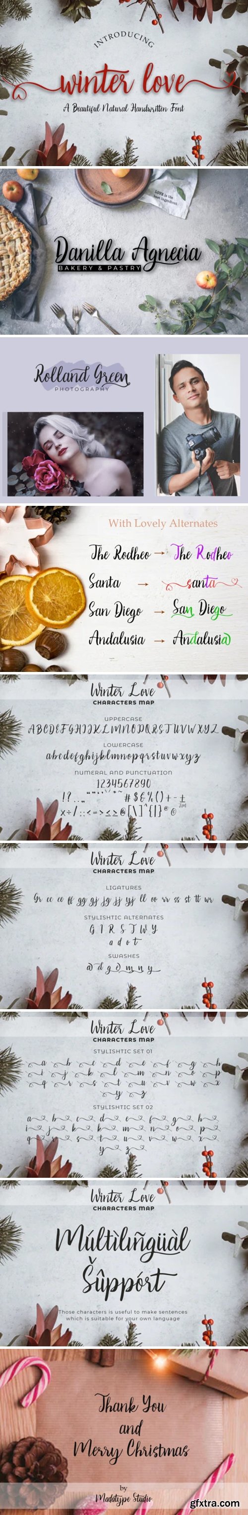 Winter Love Font