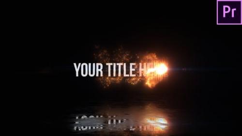 Videohive - Magical Fire Title