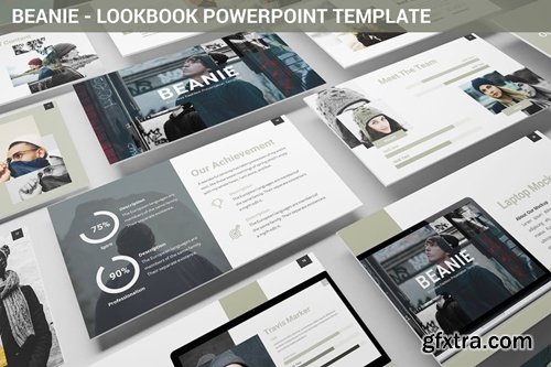 Beanie - Lookbook Powerpoint Template