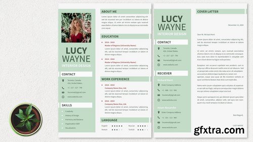 CV Resume Minimal And Clean