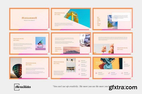 Midsummer - Creative Powerpoint Google Slides and Keynote Templates