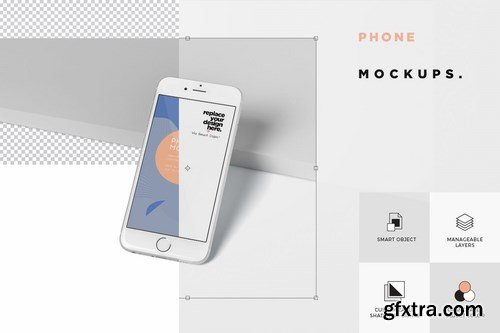 Phone Mock-Ups Set