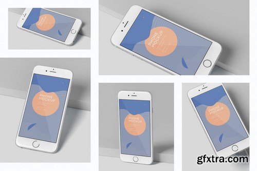 Phone Mock-Ups Set