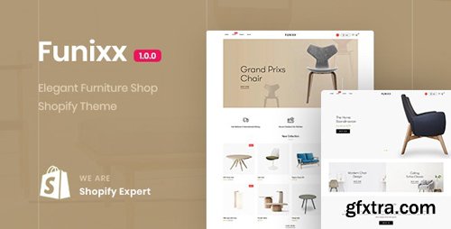 ThemeForest - Funixx v1.0.0 - Elegant furniture shop for Shopify - 24679273