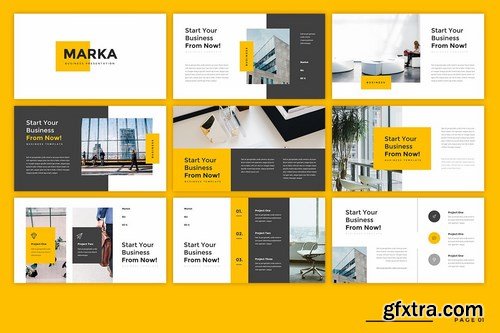 Marka Business - Powerpoint Google Slides and Keynote Templates