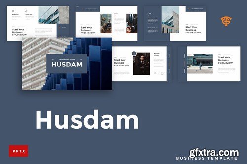 Husdam Business - Powerpoint Google Slides and Keynote Templates