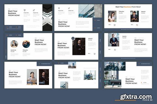 Husdam Business - Powerpoint Google Slides and Keynote Templates