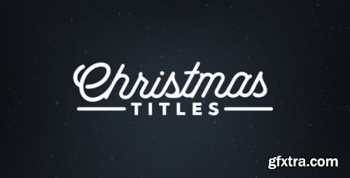 VideoHive Christmas Titles 21020949