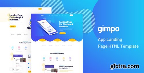 ThemeForest - Gimpo v1.0 - App Landing Page HTML Template - 25116641